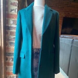J. Crew Teal/Green Pea Coat for Women